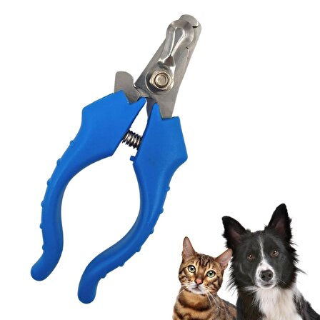 Evcil Hayvan Kedi ve Köpek Paslanmaz Çelik Yaylı Tırnak Makası ve Düzeltme (3984)