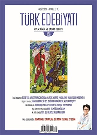 Türk Edebiyatı Dergisi Sayı: 555 Ocak 2020