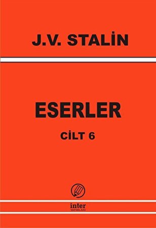J. V. Stalin Eserler Cilt 6