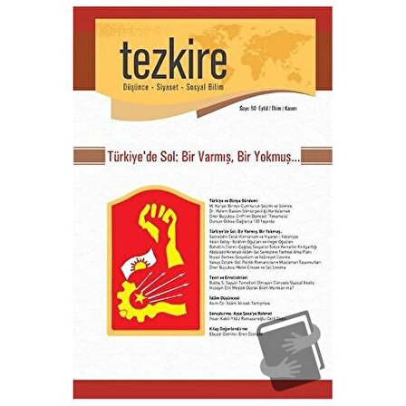 Tezkire Dergisi Sayı: 50 Eylül Ekim Kasım / Tezkire Dergisi