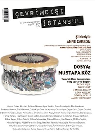 Çevrimdışı İstanbul Üç Aylık Edebiyat Dergisi Sayı: 12 2019
