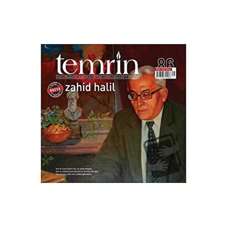 Temrin Düşünce ve Edebiyat Dergisi Sayı: 86 Kasım   Aralık 2017 / Temrin Dergisi