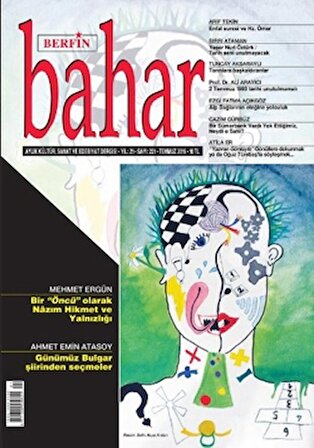 Berfin Bahar Aylık Kültür Sanat ve Edebiyat Dergisi Sayı: 221 Temmuz 2016