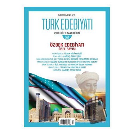 Türk Edebiyatı Dergisi Sayı: 564 Ekim 2020 / Türk Edebiyatı Dergisi