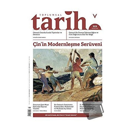 Toplumsal Tarih Dergisi Sayı: 323 Kasım 2020 / Tarih Vakfı Yurt Yayınları