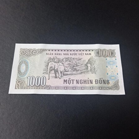 Vietnam 1000 Dong (1988) Çil Eski Yabancı Kağıt Para