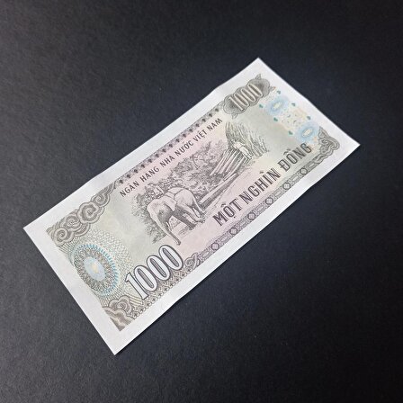 Vietnam 1000 Dong (1988) Çil Eski Yabancı Kağıt Para