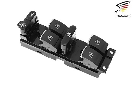 Cam Açma Anahtarı  Krom-Bora  -Golf 4-Passat