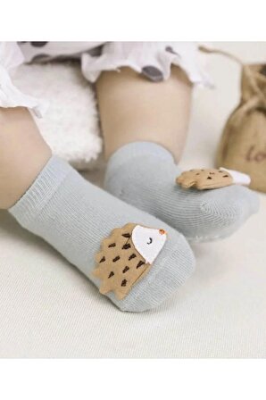 Bebek 3 boyutlu figürlü çorap