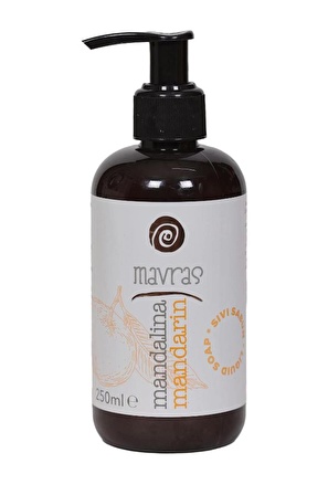 Mandalina - Mavras Zeytinyağlı Sıvı Sabun 250ml