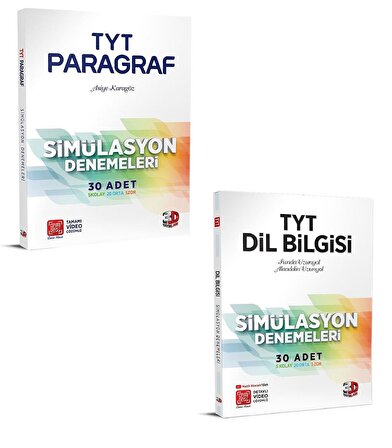 3D Yayınları Tyt Dil Bilgisi + Paragraf Deneme Seti 2023