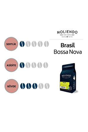 Moliendo Brasil Bossa Nova Yöresel Kahve ( Çekirdek Kahve ) 250 G.