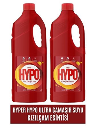 Hyper Hypo Ultra Kızılçam Esintisi Normal Sıvı Çamaşır Suyu 2 x 3 kg