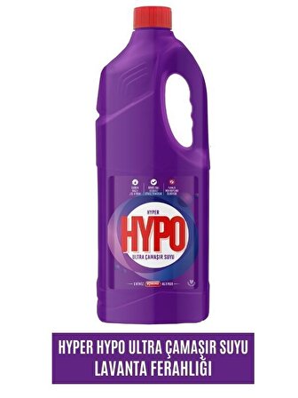 Hyper Hypo Ultra Lavanta Ferahlığı Normal Sıvı Çamaşır Suyu 3 kg