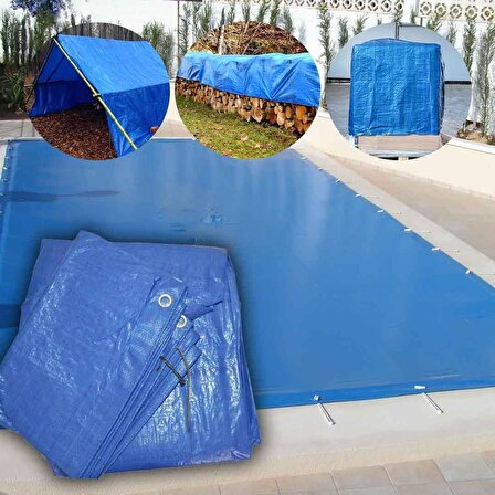Emek Çadır Kumaşı Branda Tente UV Güneşlik Gölgelik Koruma Yağmur Su Geçirmez - 3x7 Metre - 1 Paket