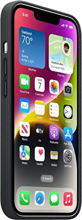 Apple iPhone 14 MagSafe Özellikli Deri Kılıf Mürekkep Moru MPP63ZM/A Outlet