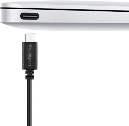 Spigen Essential Type-C 3.1 to USB 3.0 Yüksek Hızlı Şarj ve Data Kablosu 1 m C10C0 SGP11579 Outlet