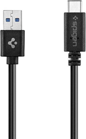 Spigen Essential Type-C 3.1 to USB 3.0 Yüksek Hızlı Şarj ve Data Kablosu 1 m C10C0 SGP11579 Outlet