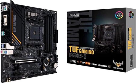 Asus Tuf Gaming B550M-E AMD AM4 DDR4 Micro ATX Anakart Teşhir