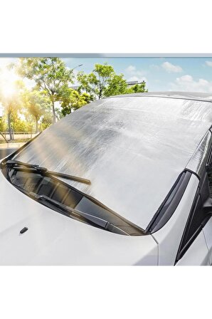 Araba Ön Cam Güneşlik Kar Buz Önleyici Oto Branda Araç Oto Güneşlik Güneş Koruyucu Araba Perdesi