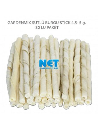 Gardenmix Sütlü Burgu Stick 4.5 5 g. 30 LU PAKET 
