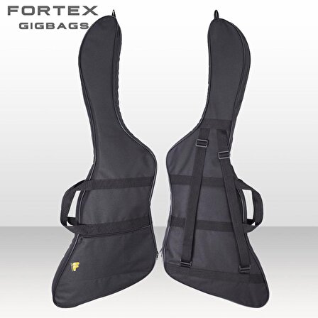 Fortex 300 Serisi Explorer - RR - Rhodes Kasa Elektro Gitar Kılıfı Mavi	