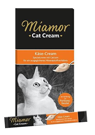 Miamor Cat Snack Peynirli Krema Yetişkin Kedi Ödülü 5x15 g 
