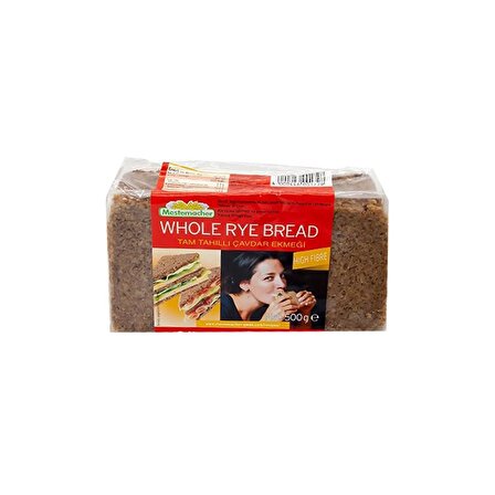 Mestemacher Tam Tahıllı Çavdar Ekmeği 500 g 3 Adet