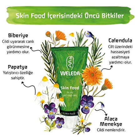Weleda Skin Food Tüm Cilt Tipleri İçin Su Bazlı Yağsız Nemlendirici Yüz Bakım Kremi 75 ml