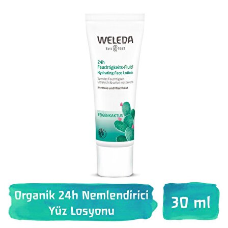 Weleda Kaktüs 24h Nemlendirici Yüz Losyonu 30 ml