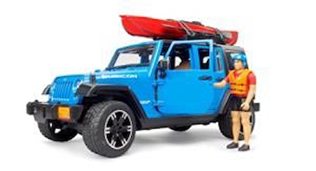 Bruder Jeep Wrangler U. Rubicon, Kano ve Sürücü BR02529