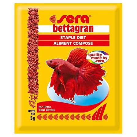 Sera Bettagran Beta Balığı Granül Yem 5 gr