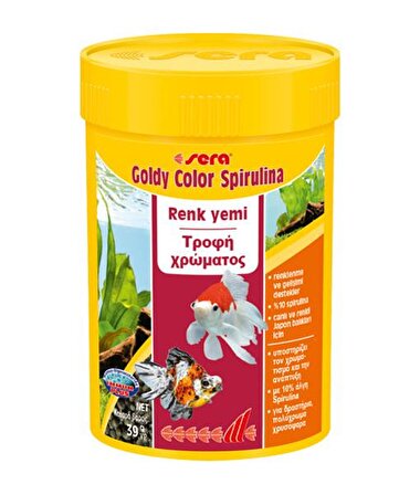 Sera Goldy Color Spirulina 100 ml / 39 gr