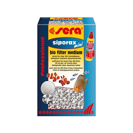 Sera Siporax Mini Akvaryum Filtre Malzemesi 270 Ml