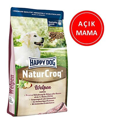 Happy Dog Natur Croq Welpen Puppies Yavru Köpek Maması 1 Kg AÇIK