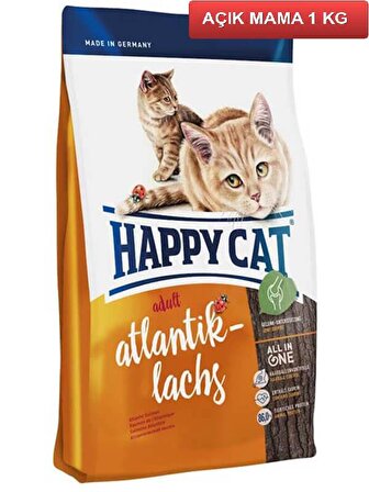 Happy Cat Atlantik Lachs Somonlu Kedi Maması 1 Kg AÇIK