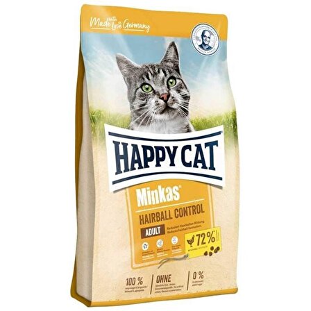 Happy Cat Minkas Hairball Tavuklu Kedi Maması 10 kg