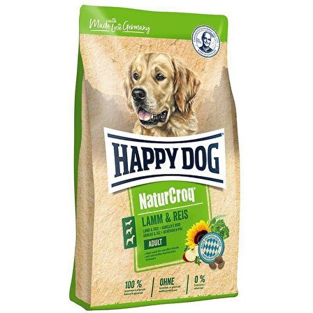 Happy Dog NaturCroq Kuzulu Yetişkin Köpek Maması 18 Kg