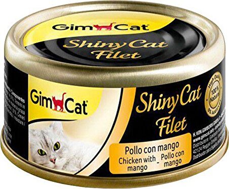 GimCat Shinycat Kıyılmış Tavuklu Kedi Konservesi 7