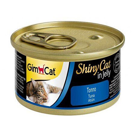 Gimcat Shinycat Ton Balıklı Konserve Kedi Maması 7