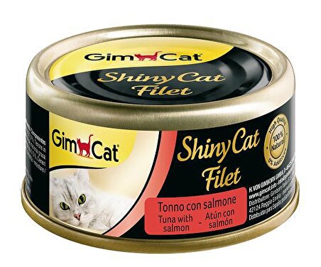 Gimcat Shinycat Kıyılmış Fileto Tuna ve Somon Balı