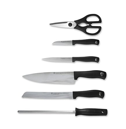 Wüsthof 1095170601 Et Bıçağı Seti 6'lı Siyah 