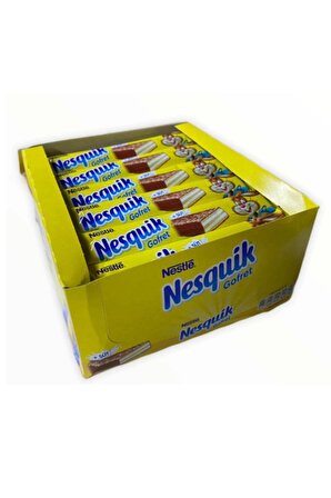 Nesquik Çikolatalı Gofret 18G (30 Lu x 12 Kutu)