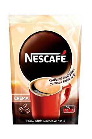 Nescafe Classic Crema Çözünebilir Kahve 70G x 12 Adet
