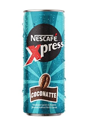 Nescafe Xpress Coconatte Soğuk Kahve 250ml x 24 Adet