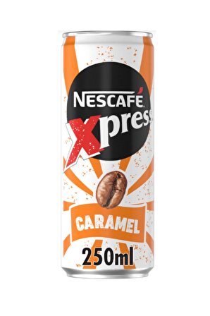 Nescafe Xpress Karamel Soğuk Kahve 250 ml x 24 Adet
