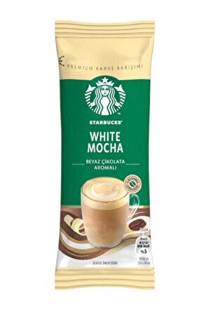 Starbucks White Chocolate Mocha Hazır Kahve 24G (10 Lu x 20 Kutu)