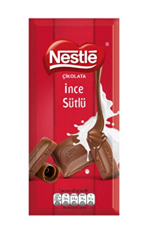 Nestle Classıc Sütlü Dikdörtgen Tablet Çikolata 65G (10 Lu x 12 Paket)
