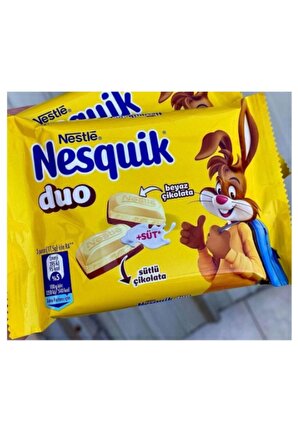 Nesquik Duo Kare Çikolata 70G (6 Lı x 24 Kutu)