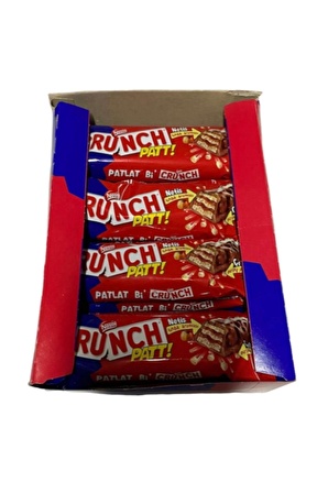 Nestle Crunch Patt Çikolata 27 Gr (12 Li x 16 Kutu)